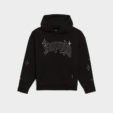 Bluza męska SUPPLY&DEMAND BLUZA Z KAPTUREM SHARD HD BLK-BLK