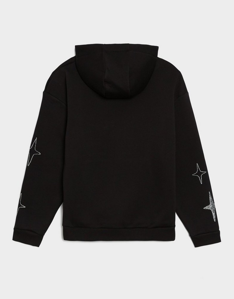 Bluza męska SUPPLY&DEMAND BLUZA Z KAPTUREM SHARD HD BLK-BLK SUPTM17622007 Czarny
