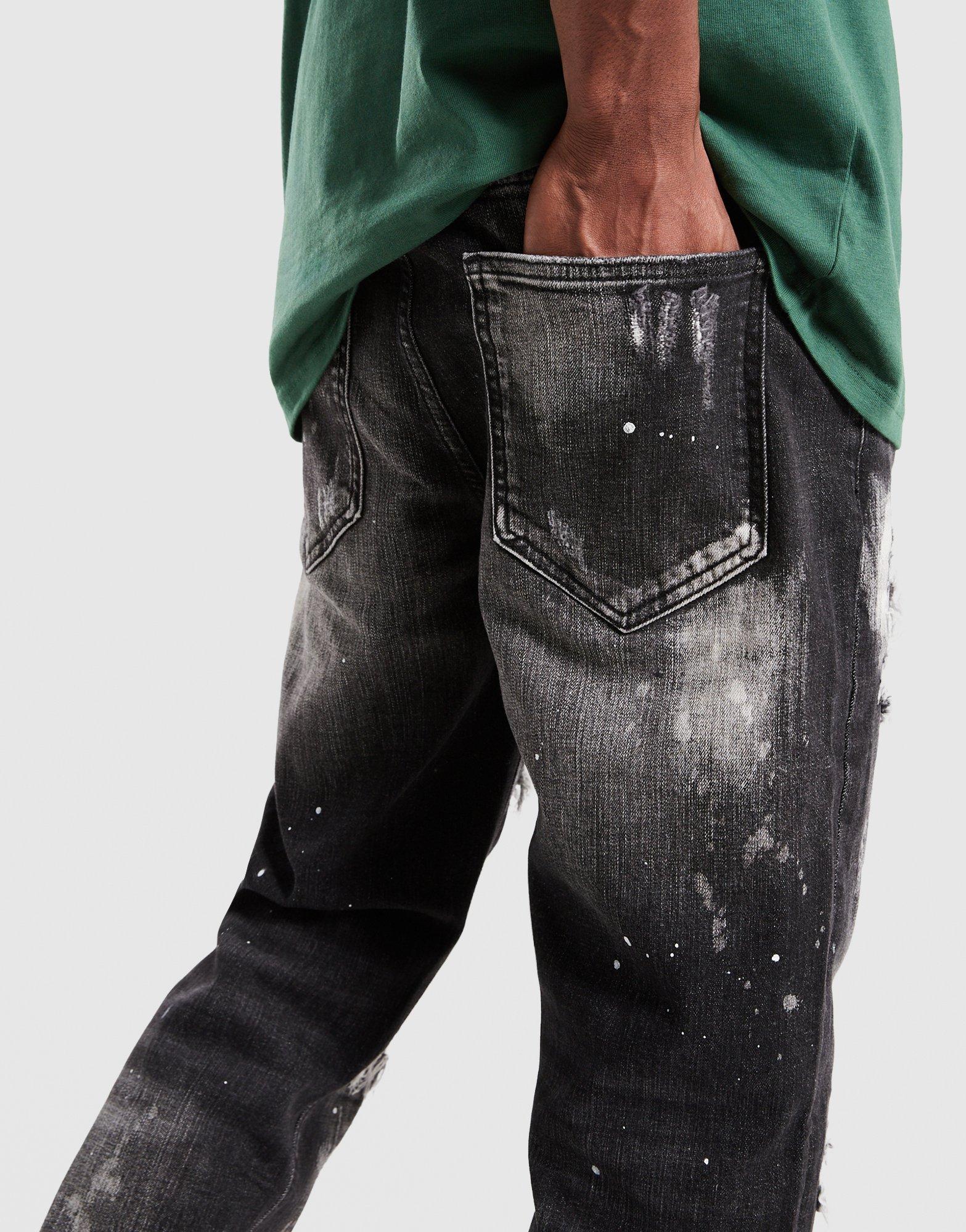 Pánske džínsy SUPPLY&DEMAND NOHAVICE  ONNI JN DDEN-WBD SUPTM17646036 Čierna