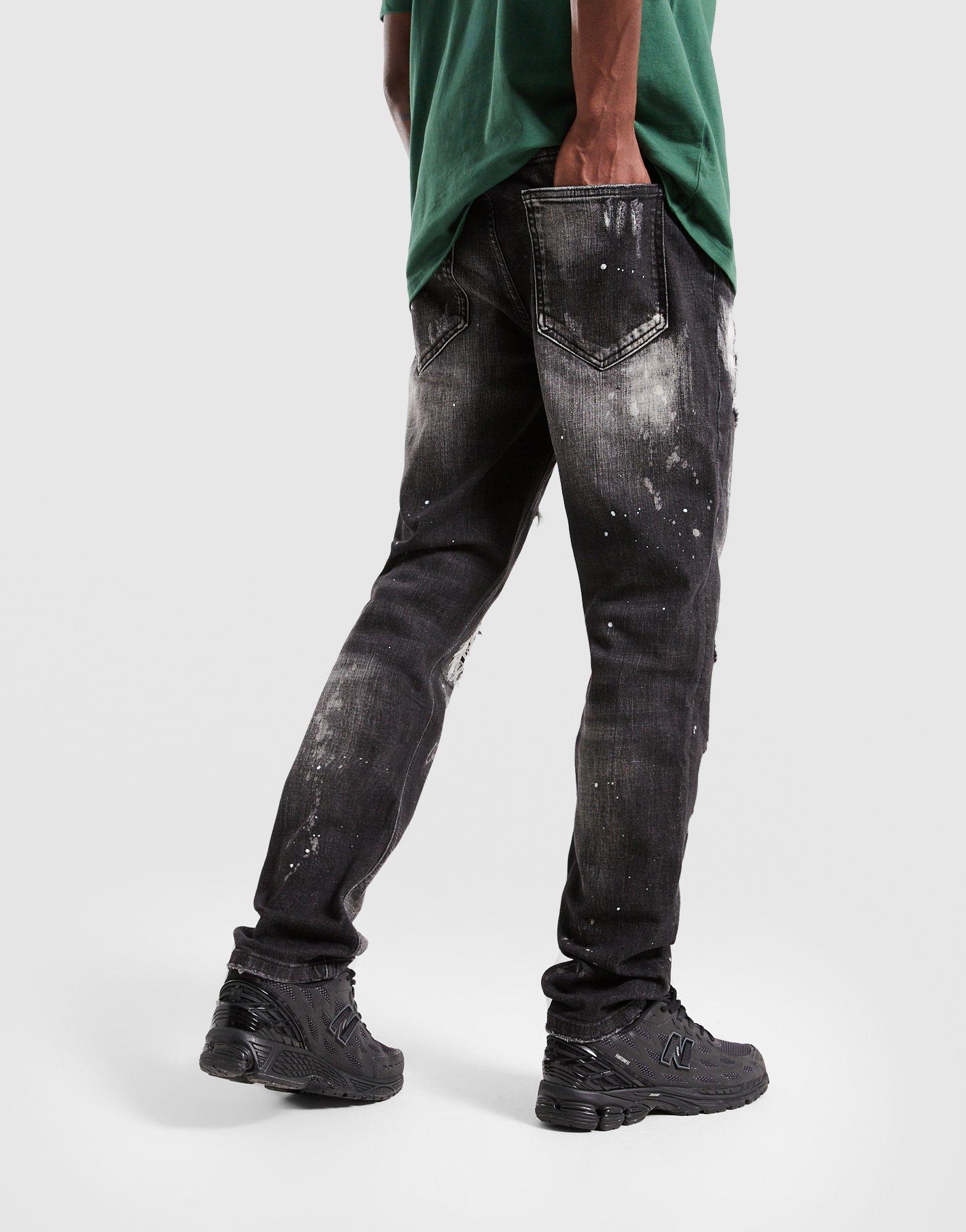 Pánske džínsy SUPPLY&DEMAND NOHAVICE  ONNI JN DDEN-WBD SUPTM17646036 Čierna