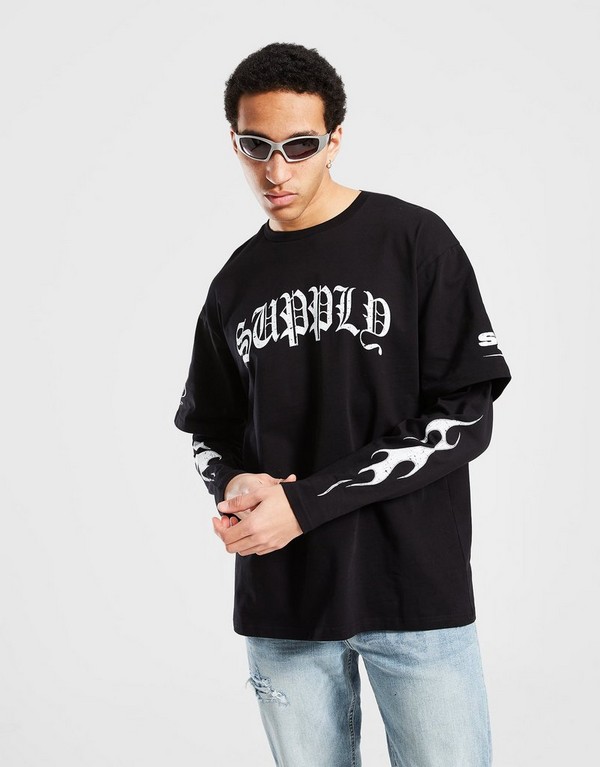 Supply&demand Tričko Corey Ls Tee