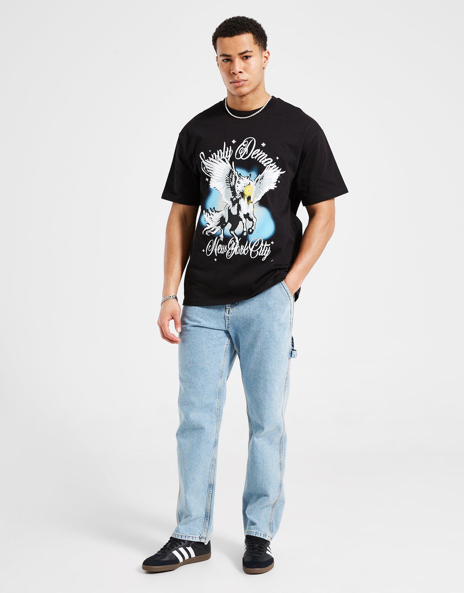 Tricou pentru bărbați SUPPLY&DEMAND TRICOU PEGS TEE SUPTM17698007 Negru