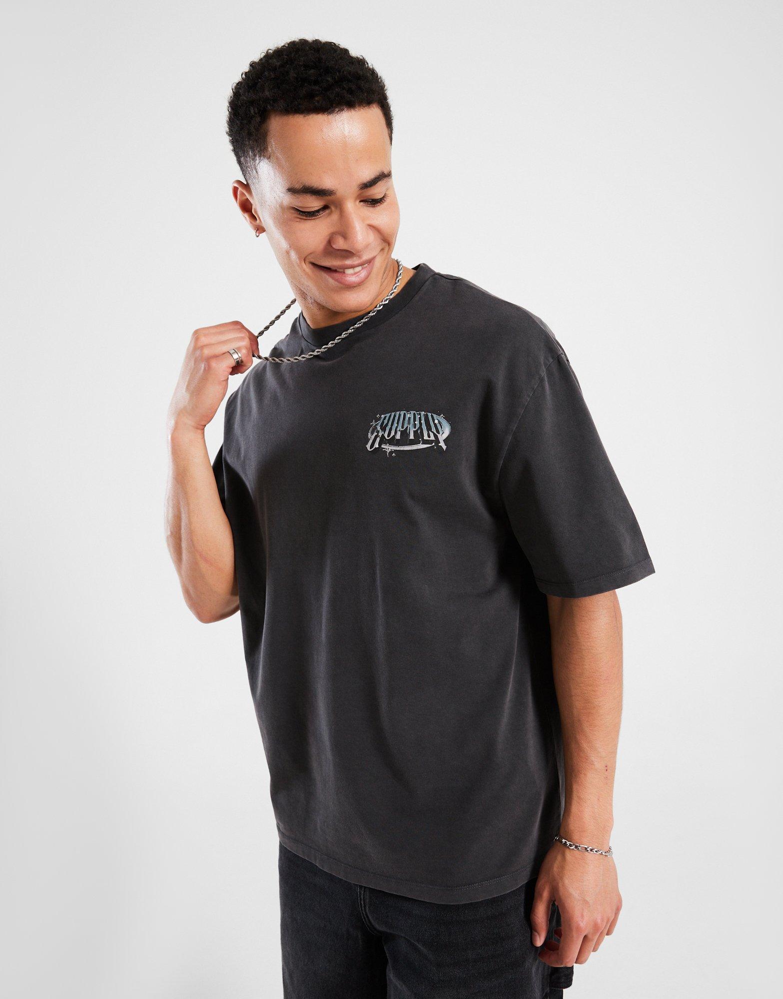 Supply&demand Póló Chrome Star Tee Blk-Blk