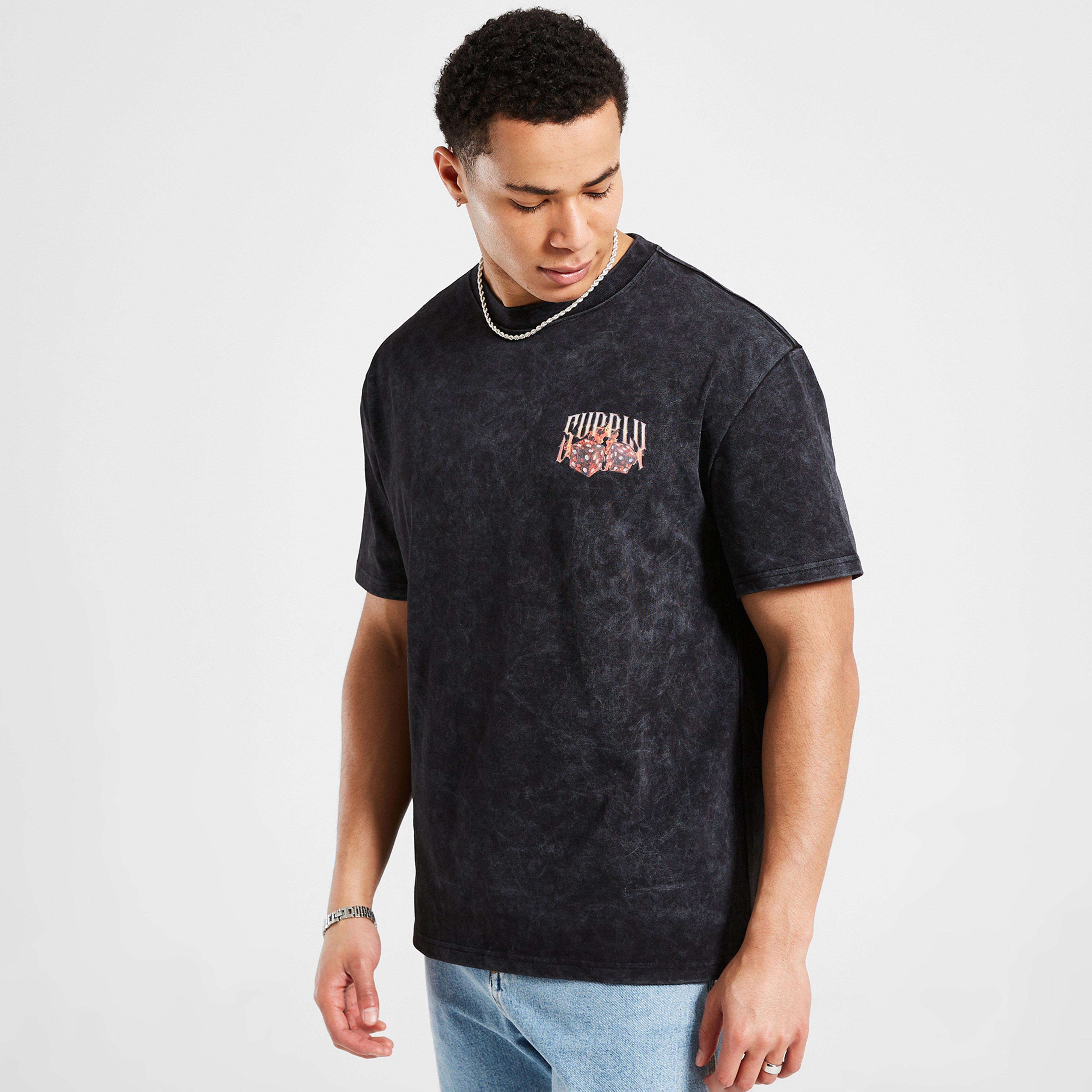 Férfi póló SUPPLY&DEMAND PÓLÓ FIRE DICE TEE