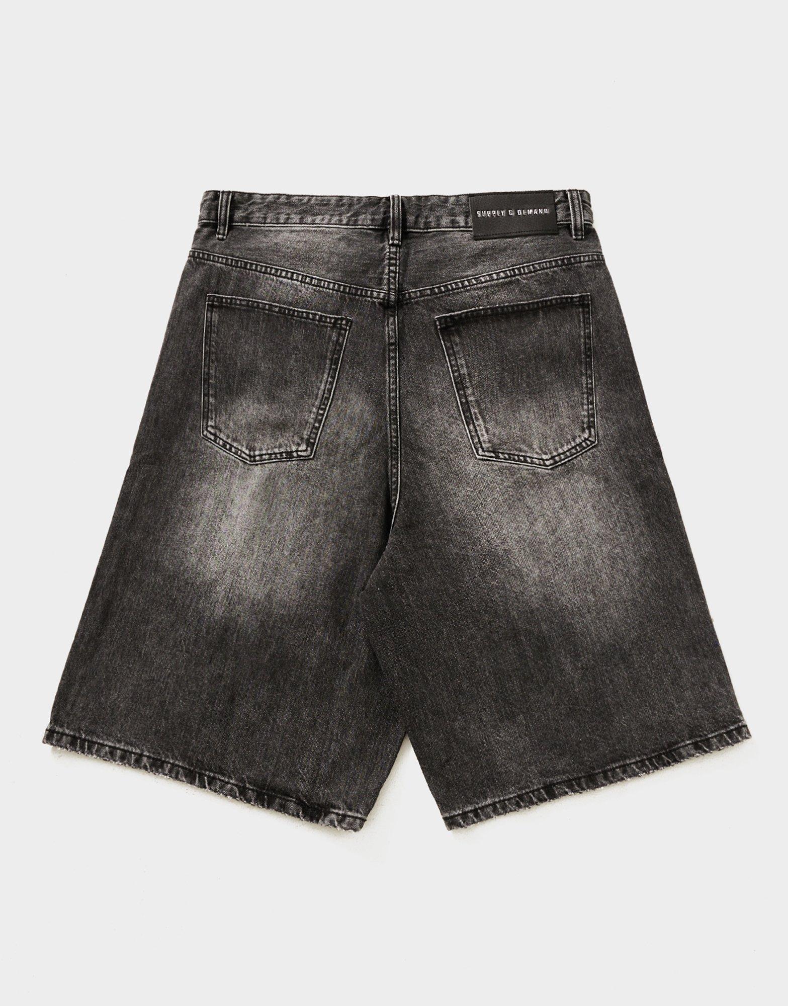 Krótkie spodenki, szorty męskie SUPPLY&DEMAND SZORTY BIRCH SHT SUPTM17740036 Czarny