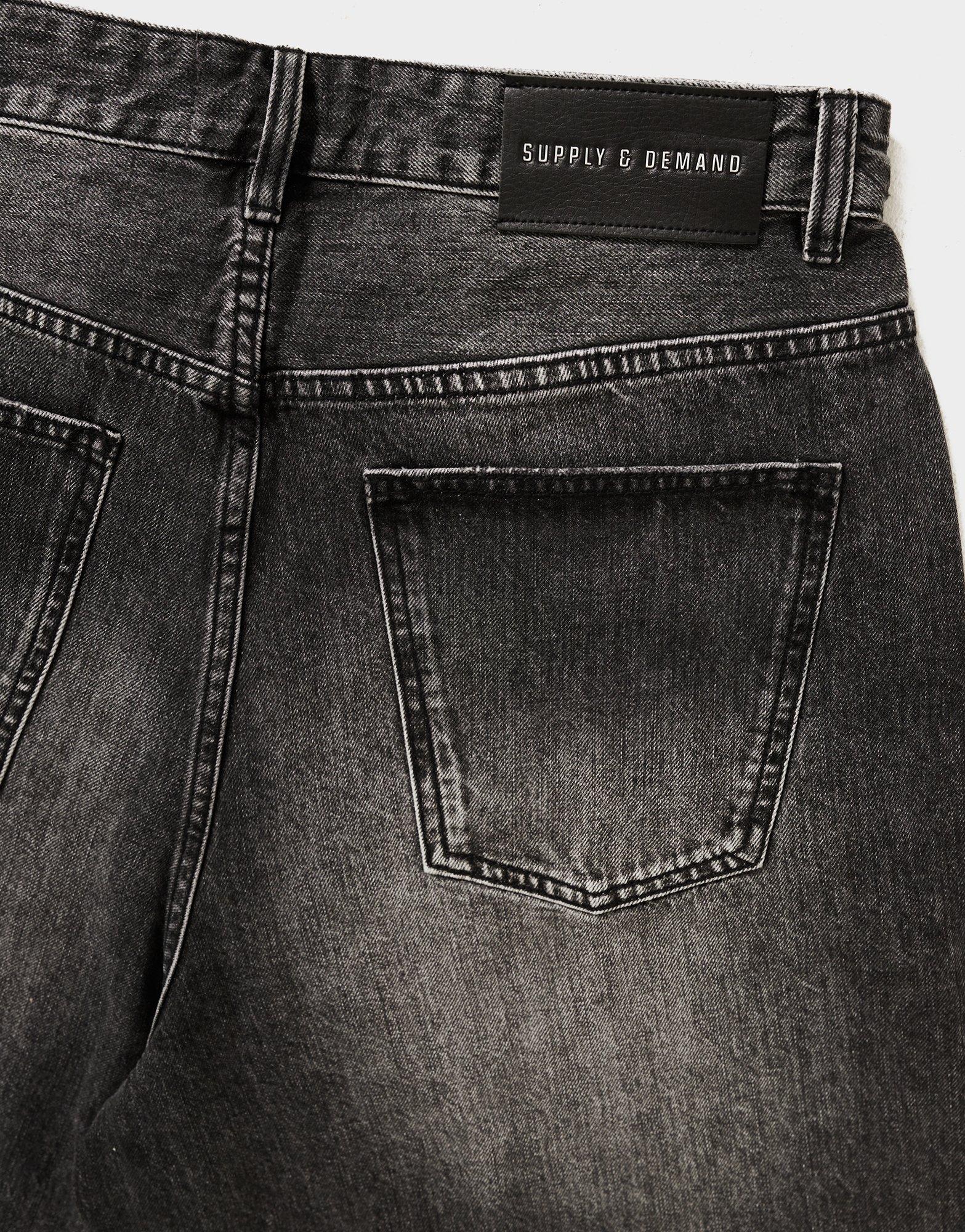 Krótkie spodenki, szorty męskie SUPPLY&DEMAND SZORTY BIRCH SHT SUPTM17740036 Czarny