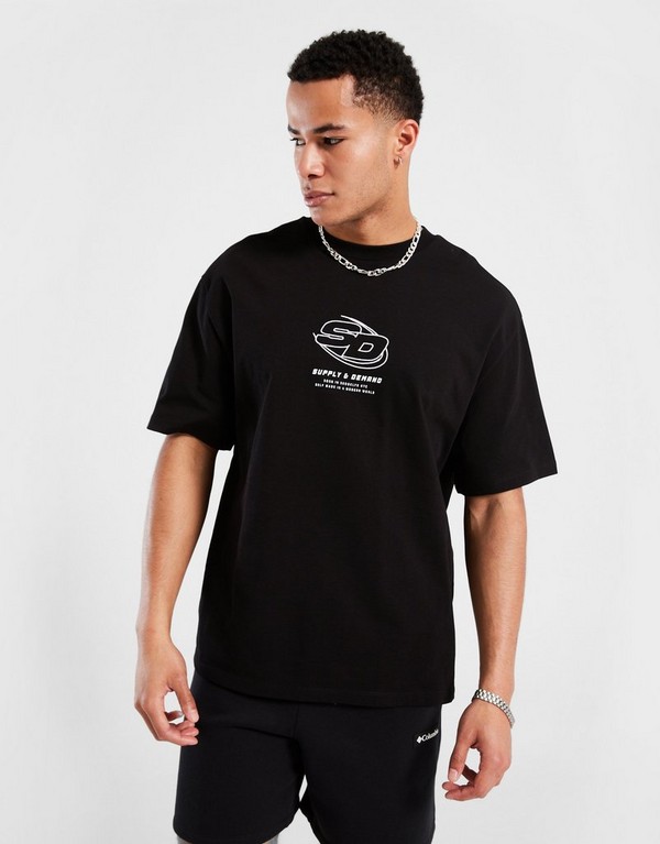 Supply&demand T-Shirt Kenzor Tee Blk-Blk