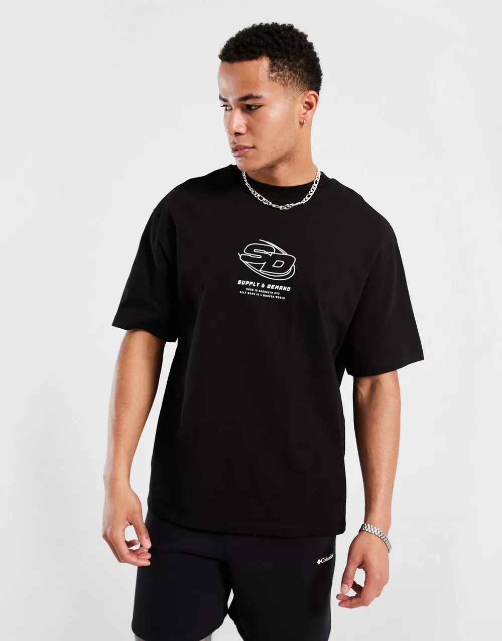 Supply & Demand SUPPLY&DEMAND ФУТБОЛКА KENZOR TEE BLK-BLK, фото 1 з 4