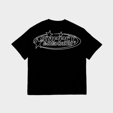 Tricou pentru bărbați SUPPLY&DEMAND TRICOU KENZOR TEE BLK-BLK