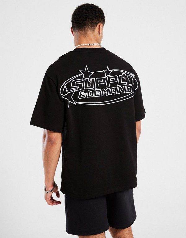 Supply&demand T-Shirt Kenzor Tee Blk-Blk - obrazek 3