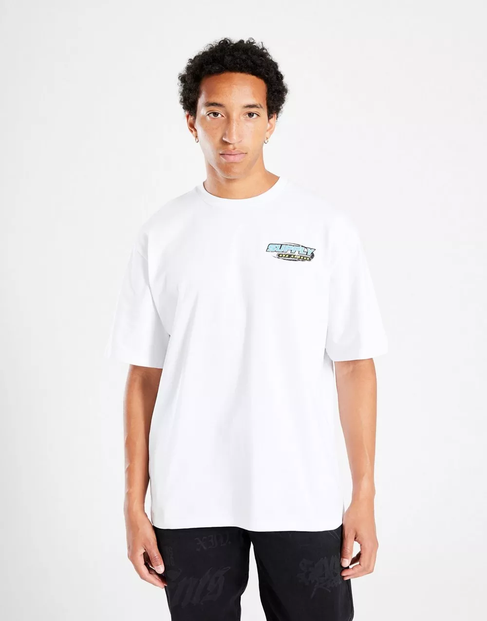 Supply & Demand SUPPLY&DEMAND ФУТБОЛКА TRACKED INT TEE WHT-WHT, фото 1 з 4