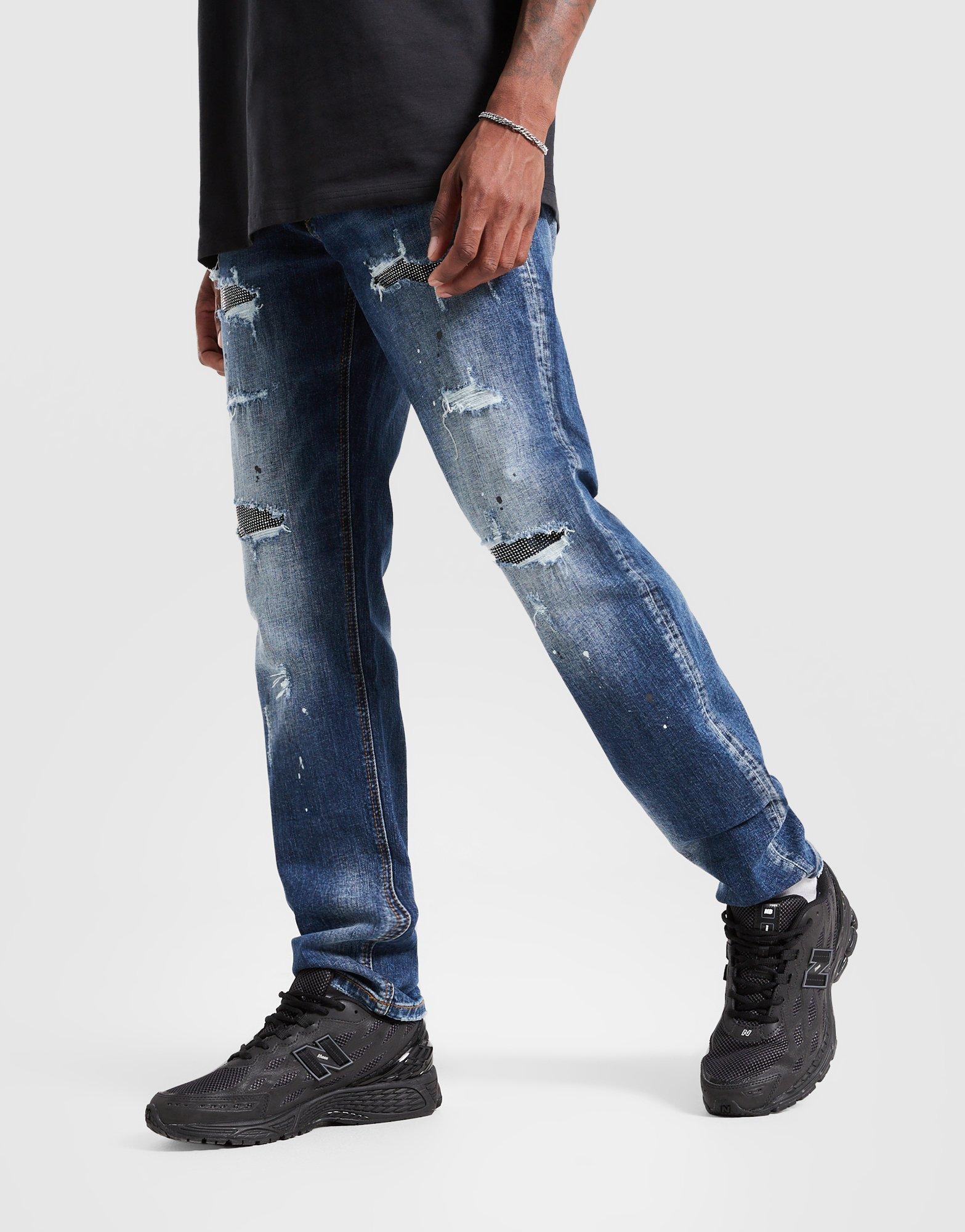 Supply&demand Spodnie Rhinestone Slm Rp Jnden-Ingo