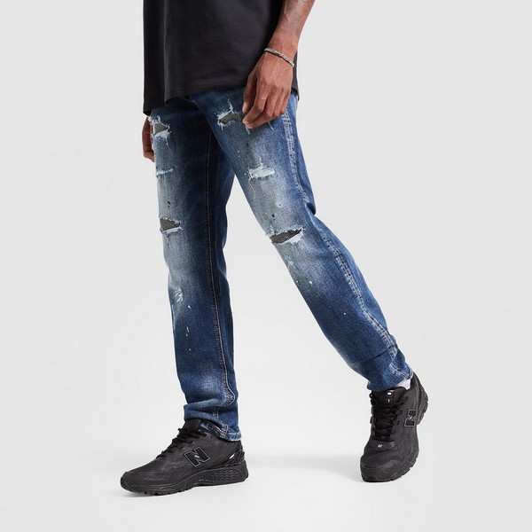 SUPPLY&amp;DEMAND ПАНТАЛОНИ RHINESTONE   SLM RP JNDEN-INGO