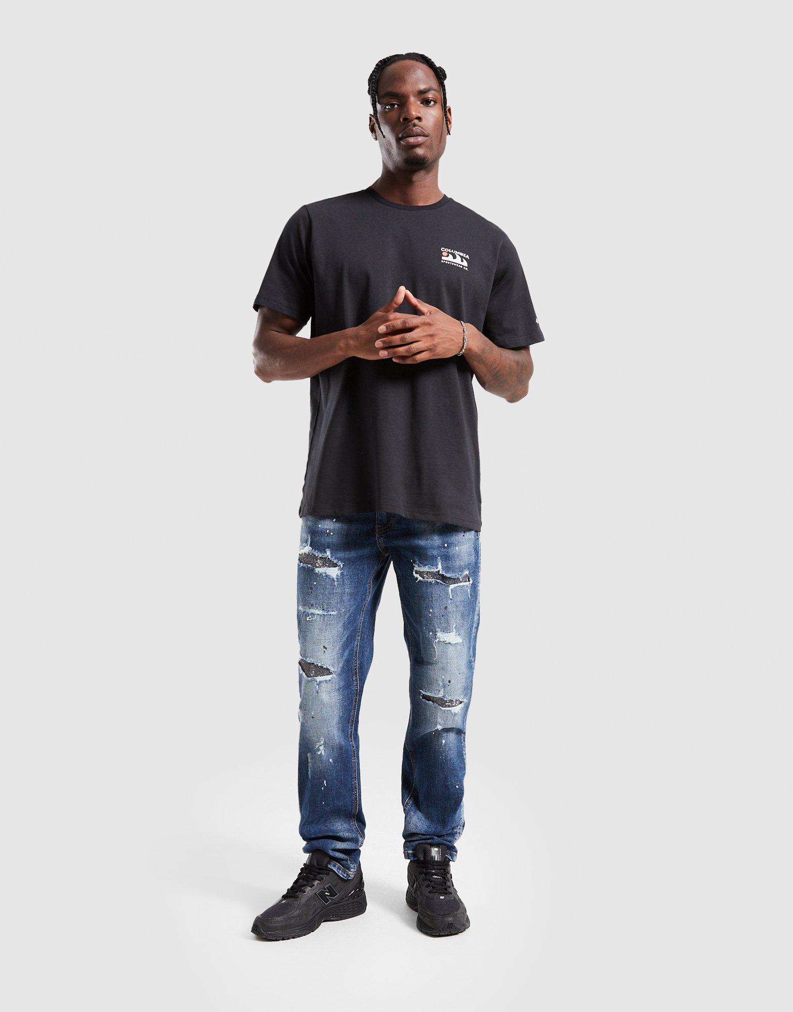 Muške traperice SUPPLY&DEMAND HLAČE RHINESTONE SLM RP JNDEN-INGO SUPTM18038170 plava