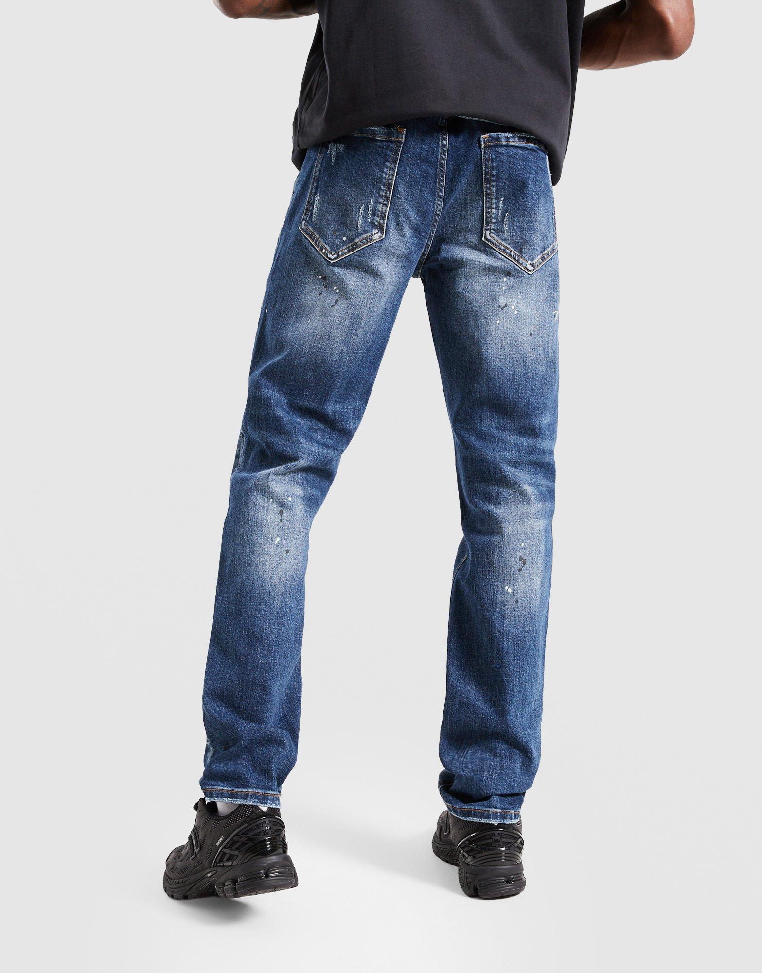 Muške traperice SUPPLY&DEMAND HLAČE RHINESTONE SLM RP JNDEN-INGO SUPTM18038170 plava