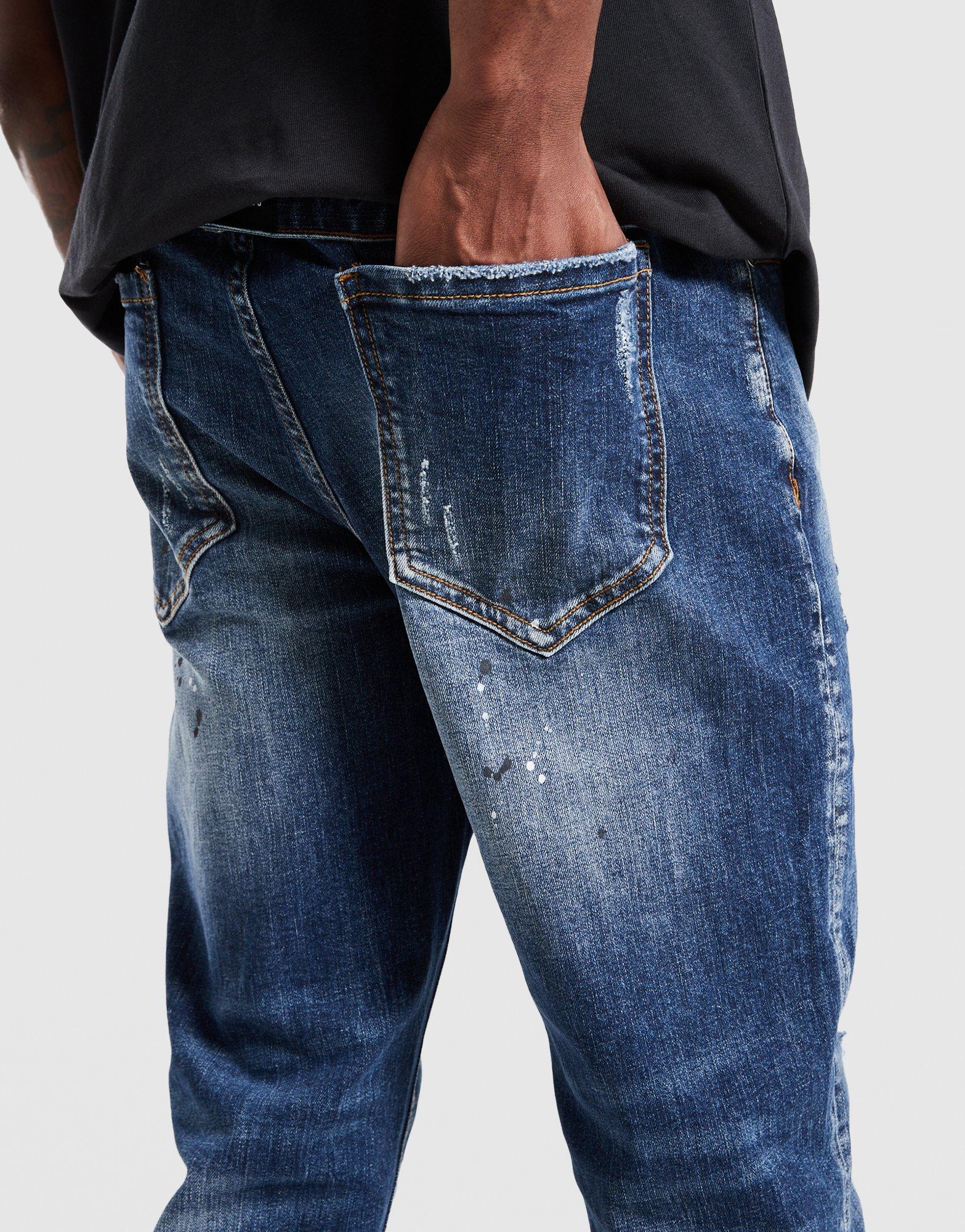 Muške traperice SUPPLY&DEMAND HLAČE RHINESTONE SLM RP JNDEN-INGO SUPTM18038170 plava