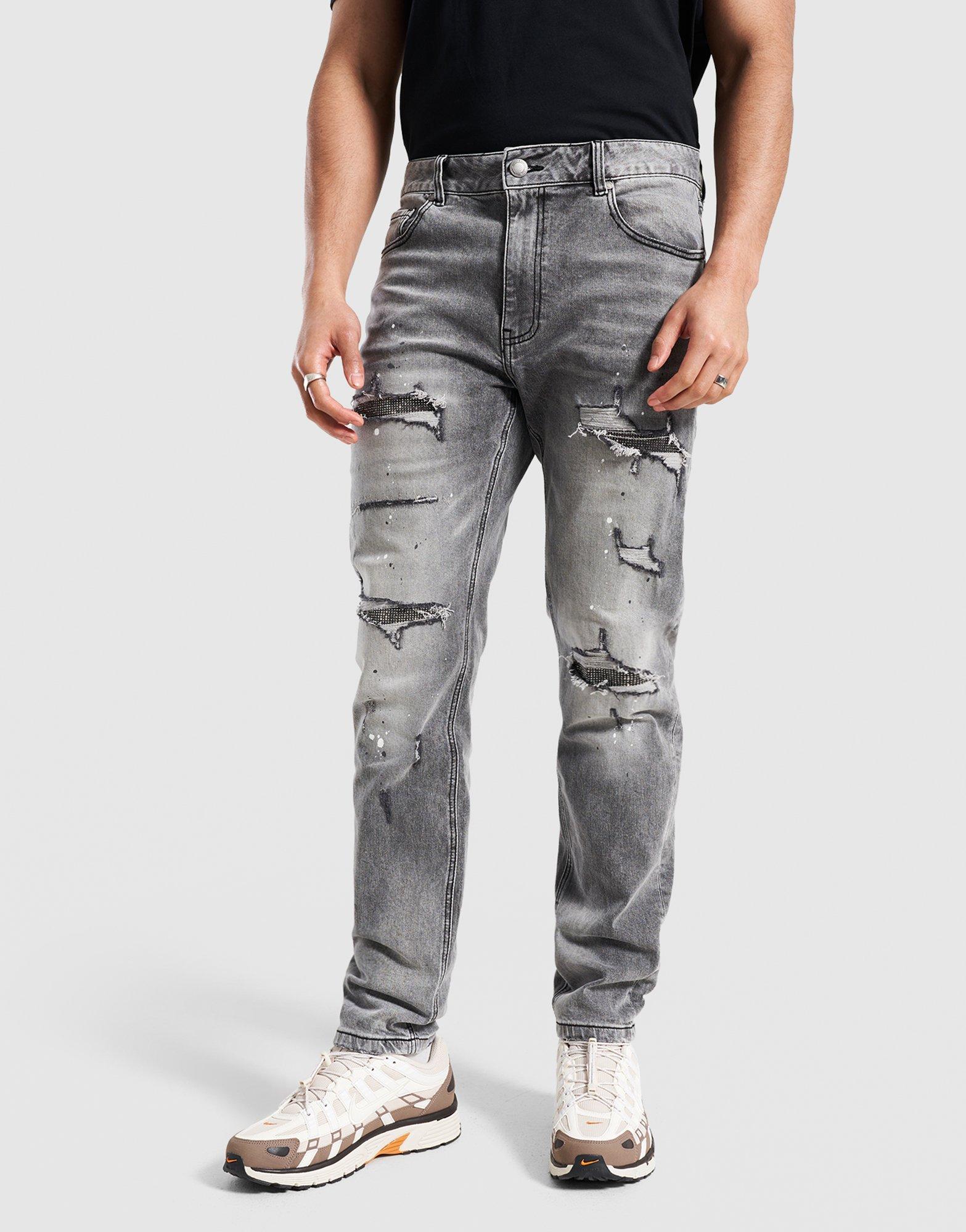 Supply&demand Spodnie Rhinestone Slm Rp Jn Dden-Gy