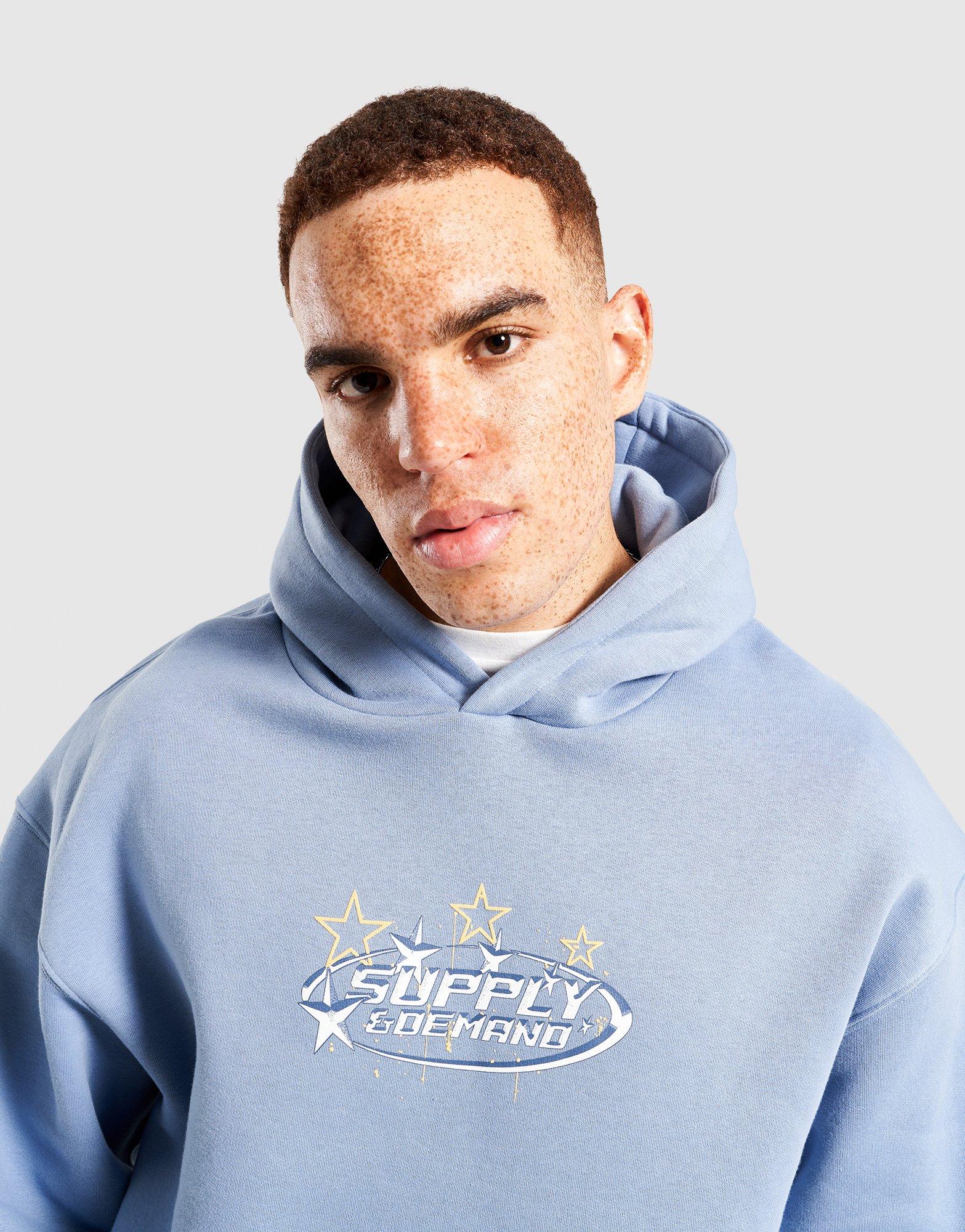 Мъжка блуза SUPPLY&DEMAND СУИТЧЪР С КАЧУЛКА BROOKLYN HD SUPTM18076516 Син