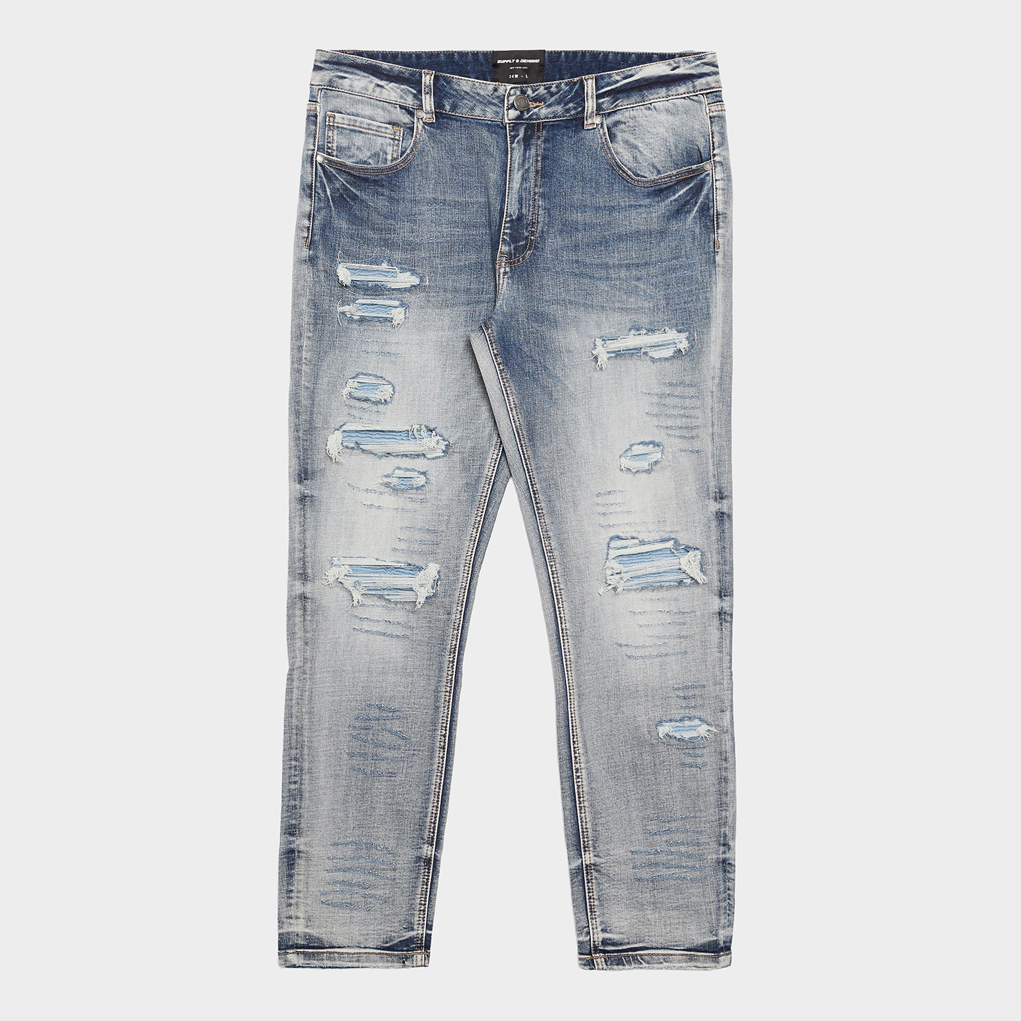 Pánske džínsy SUPPLY&amp;DEMAND NOHAVICE  LANX JN LDEN-STN