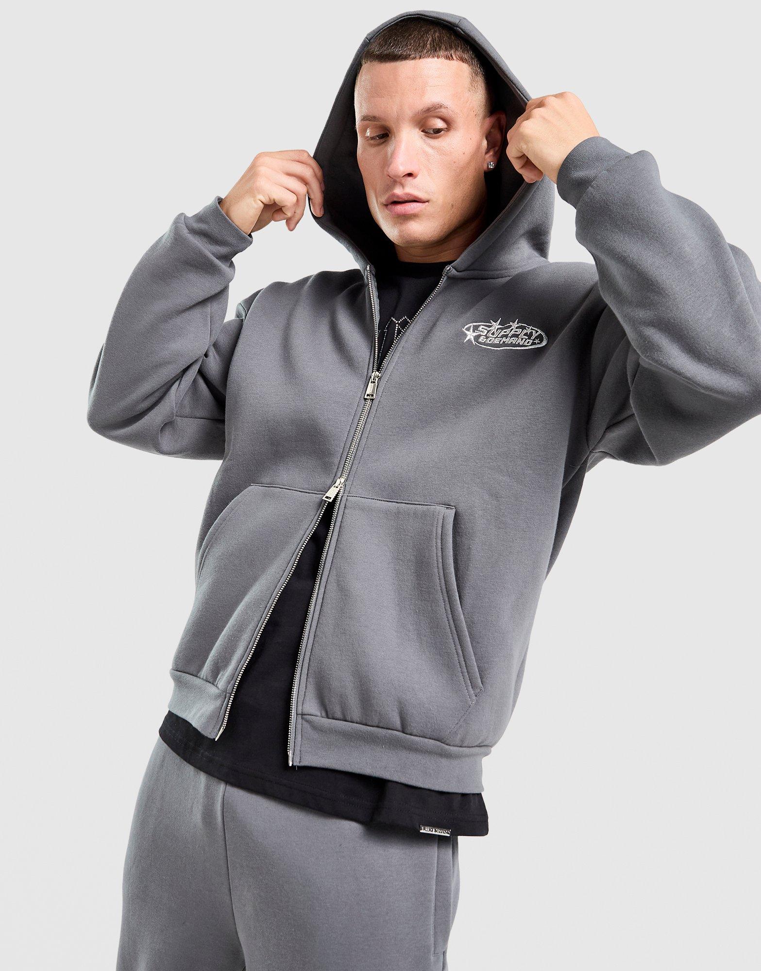 SUPPLY&DEMAND SPODNIE FINESSE PNT CHAR-IGT SUPTM18294014 Szary