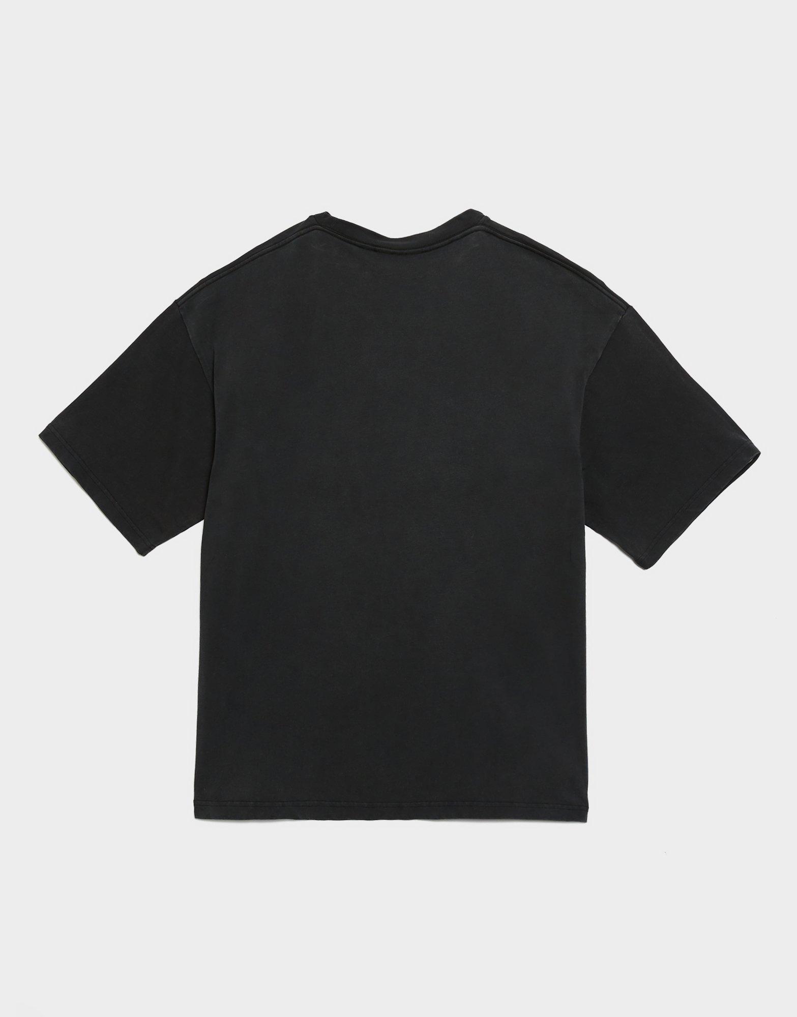 Koszulka, t-shirt męski SUPPLY&DEMAND T-SHIRT TITAN TEE BLK-BLK SUPTM18355007 Czarny