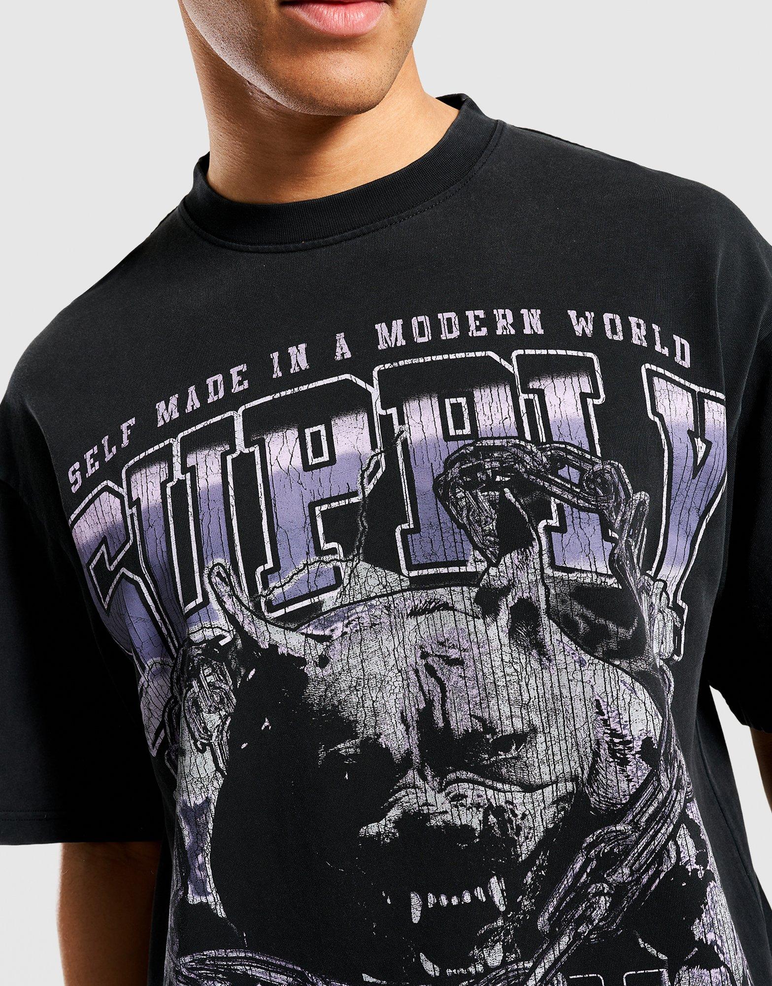 Supply&demand Tričko Titan Tee Blk-Blk
