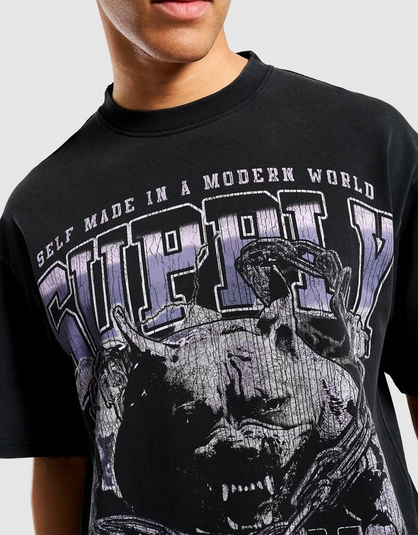 Supply&demand Tričko Titan Tee Blk-Blk