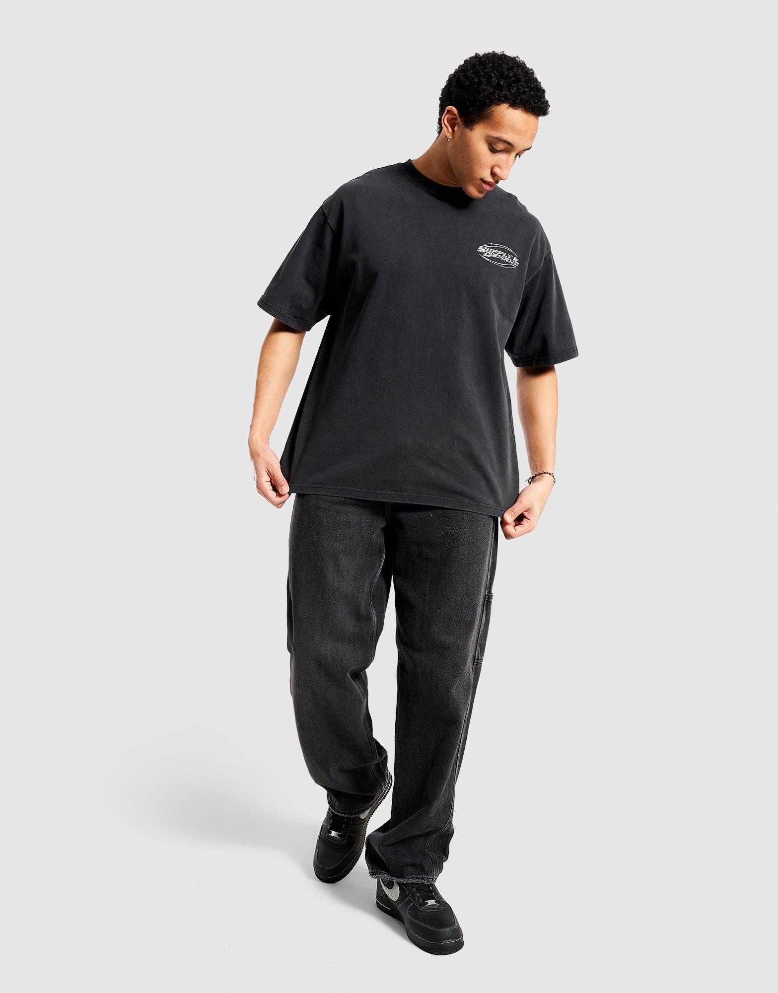 Supply&demand Tričko Tuscan Tee Blk-Blk