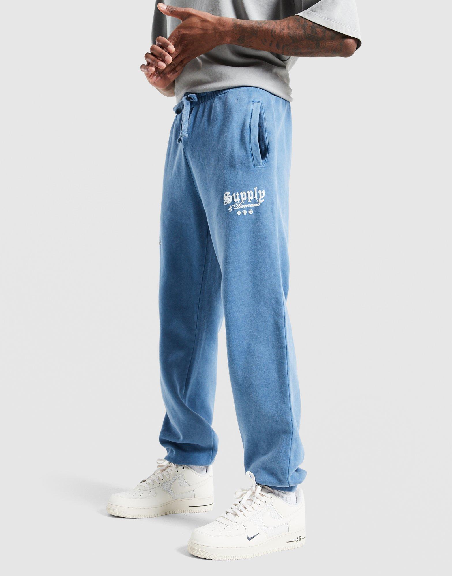 Supply&demand Spodnie Crosses Pnt Blu-Cpbl