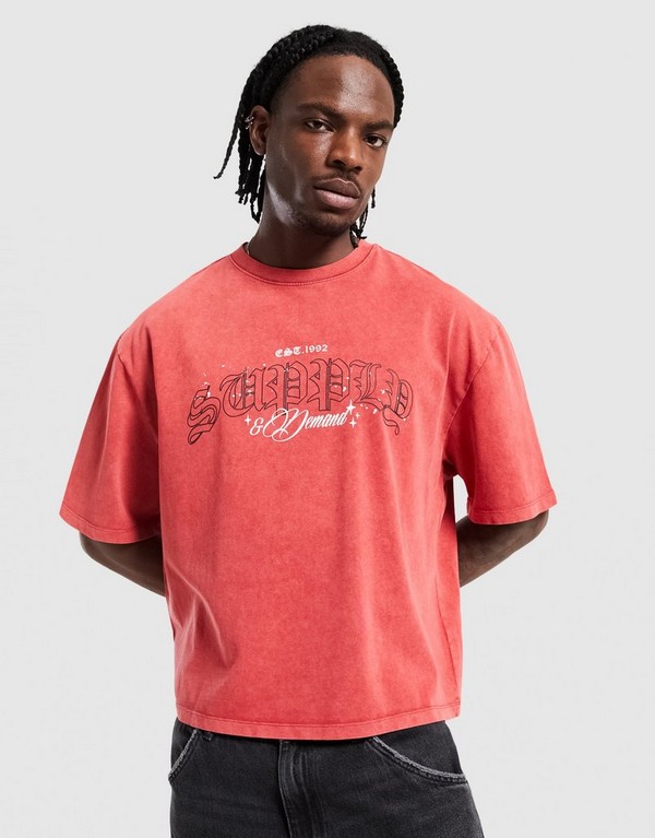 Supply&demand T-Shirt Gamer Tee Red-Jsrd