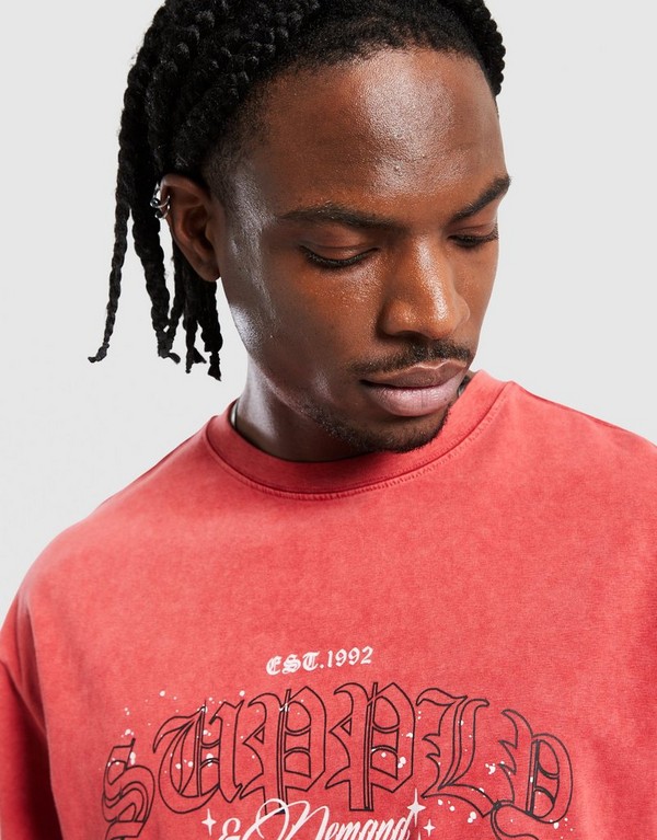 Supply&demand T-Shirt Gamer Tee Red-Jsrd - obrazek 3