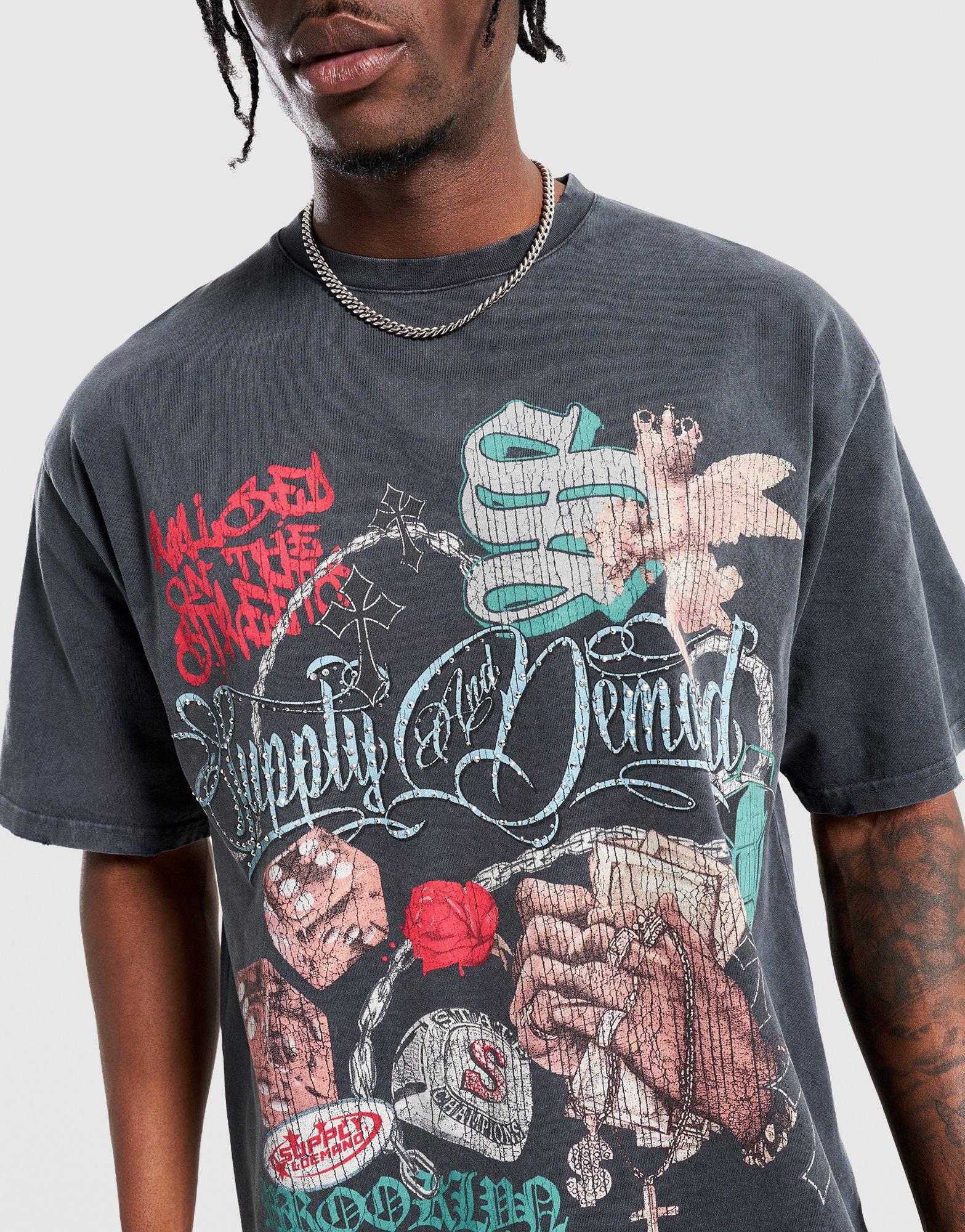 Supply&demand Tričko Motley