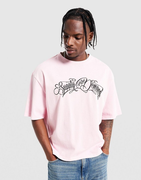 Supply&demand Tričko Murphy Tee Pnk-Slc