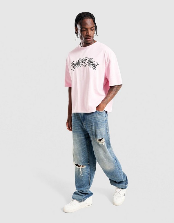 Supply&demand Tričko Murphy Tee Pnk-Slc