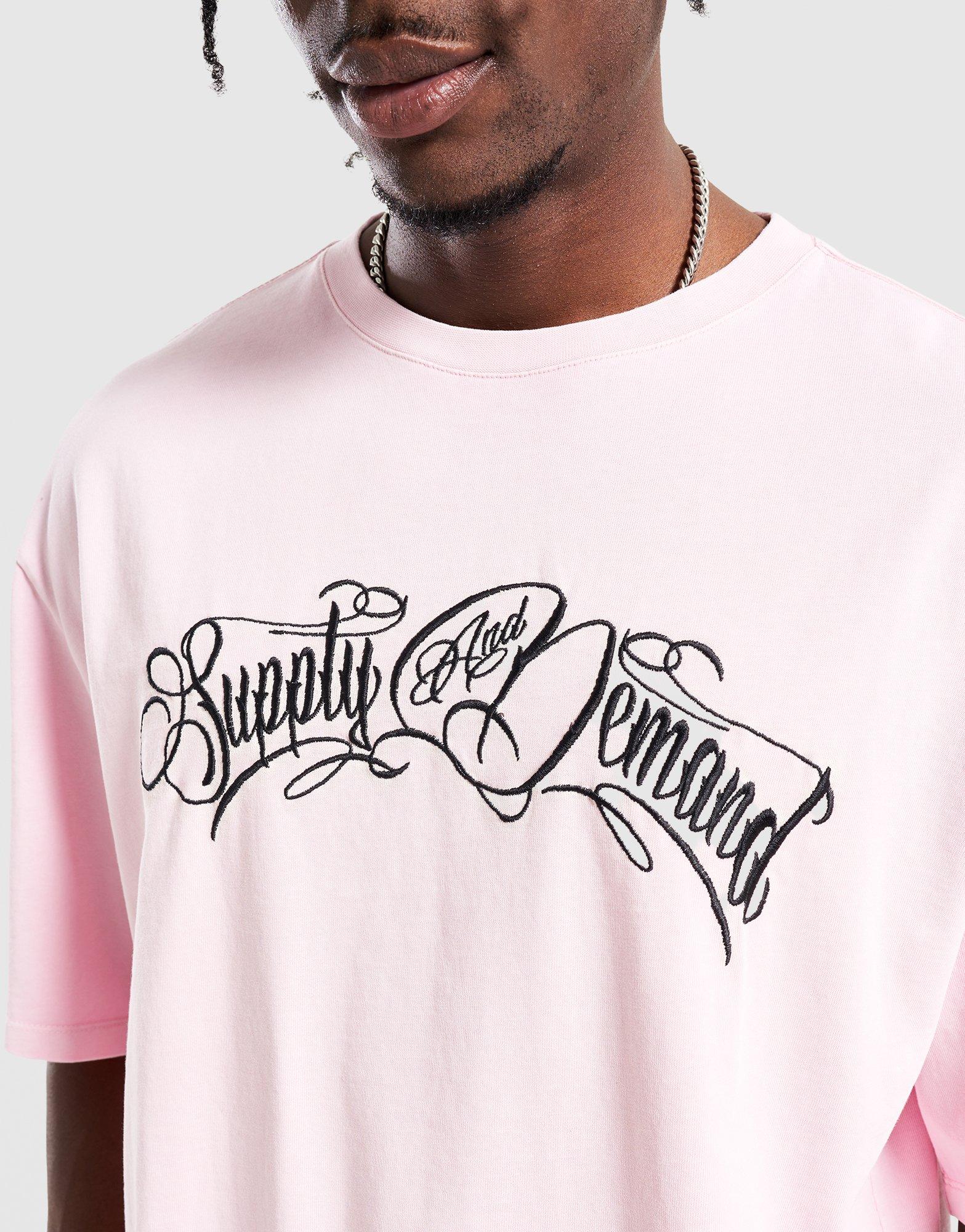 Supply&demand Tričko Murphy Tee Pnk-Slc