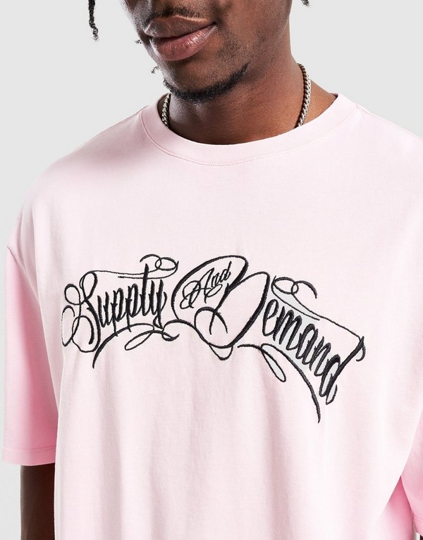Supply&demand Tričko Murphy Tee Pnk-Slc