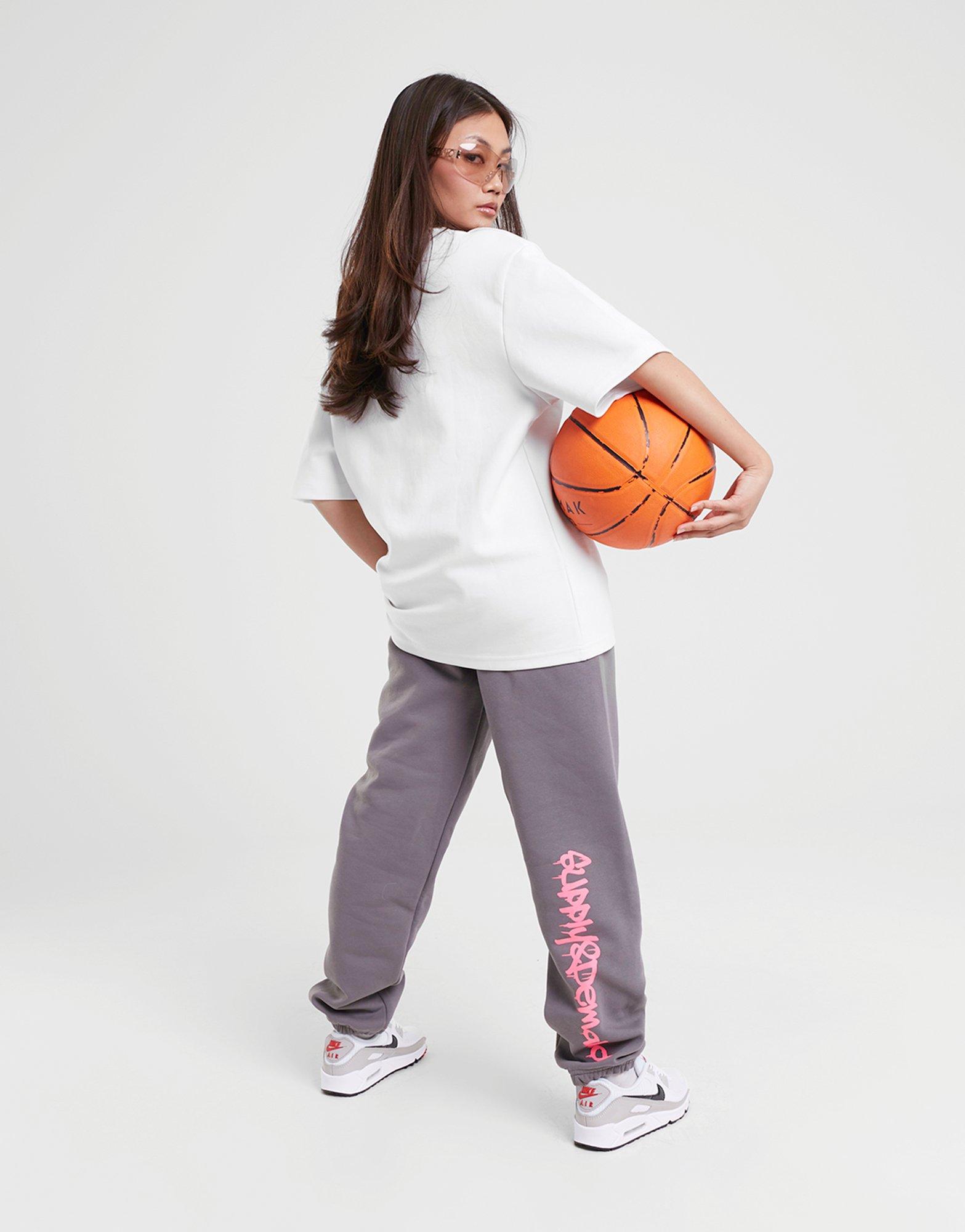 Moteriškos kelnės SUPPLY&DEMAND KELNĖS GRFITI JOG PNT GRY/PNK SUPTW16150 Juoda