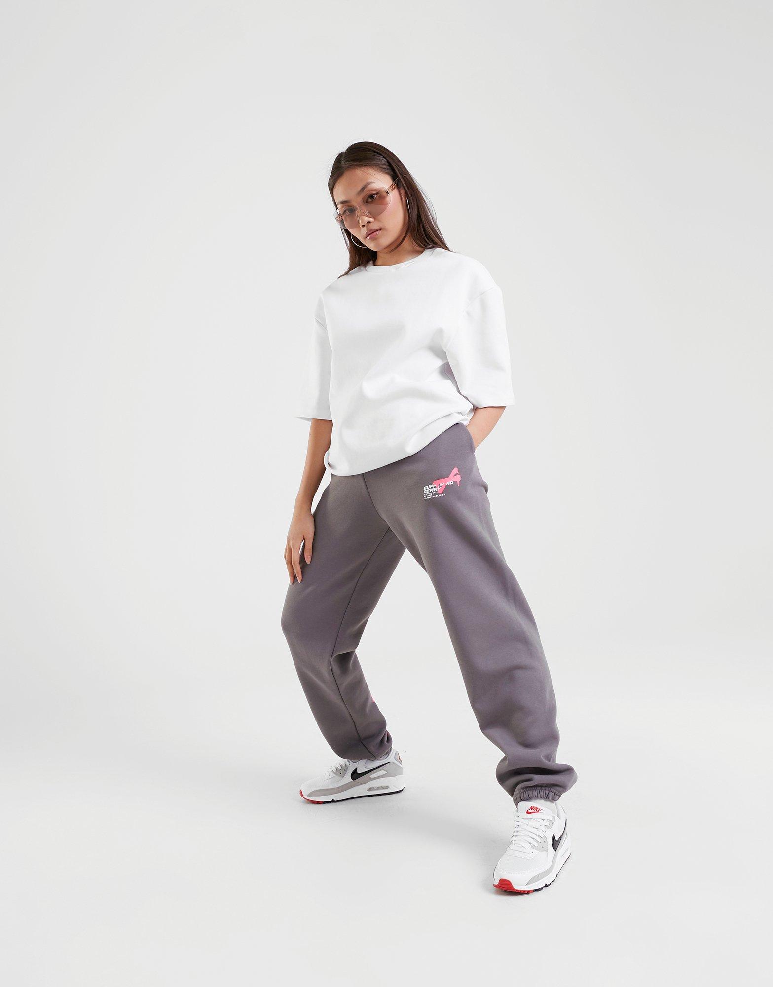 Moteriškos kelnės SUPPLY&DEMAND KELNĖS GRFITI JOG PNT GRY/PNK SUPTW16150 Juoda