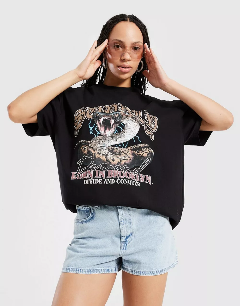 Supply & Demand SUPPLY&DEMAND ФУТБОЛКА BORN TEE BLK, фото 1 з 4