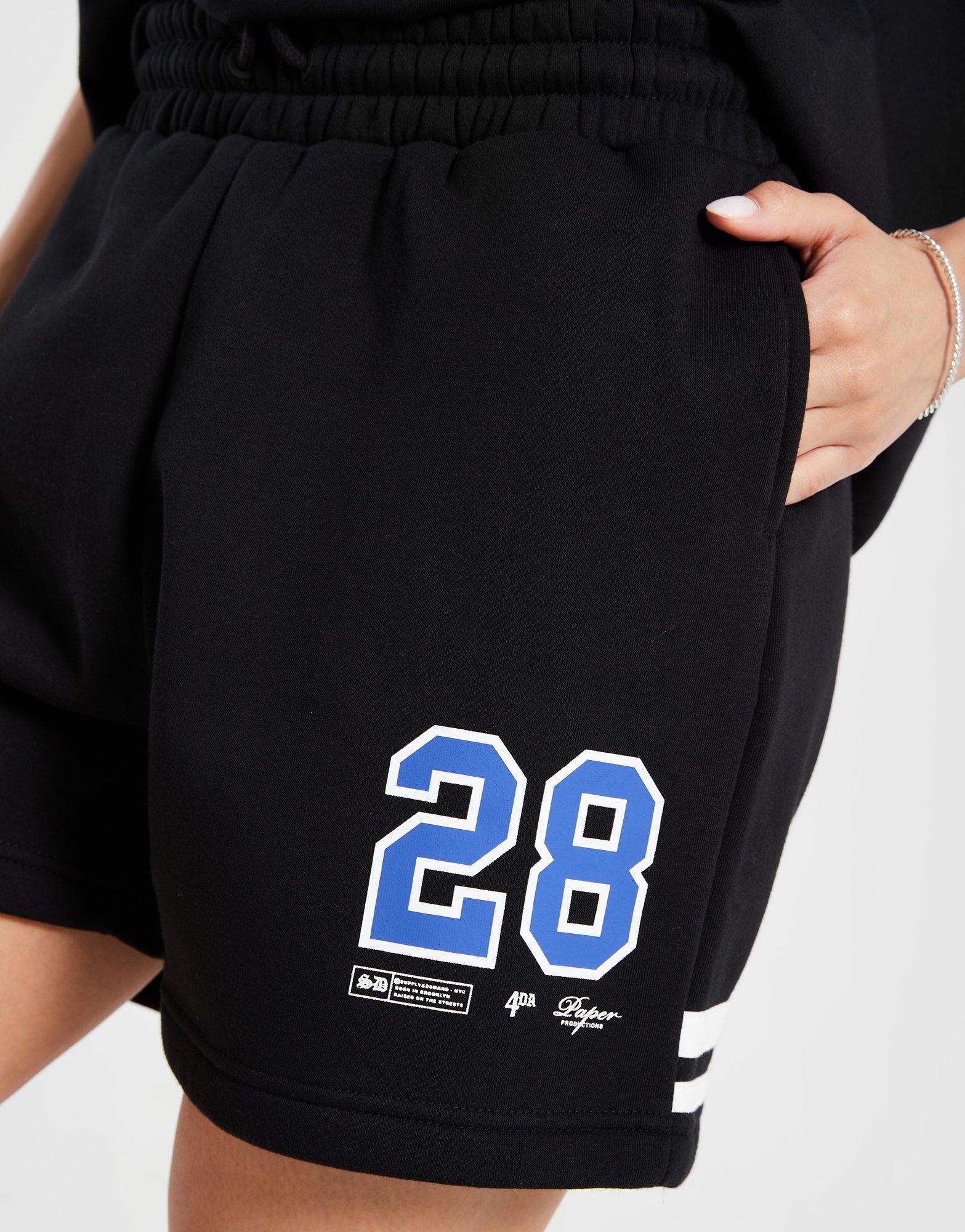 Női rövidnadrág SUPPLY&DEMAND RÖVIDNADRÁG CONTRAST SHT BLK SUPTW17462007 Fekete