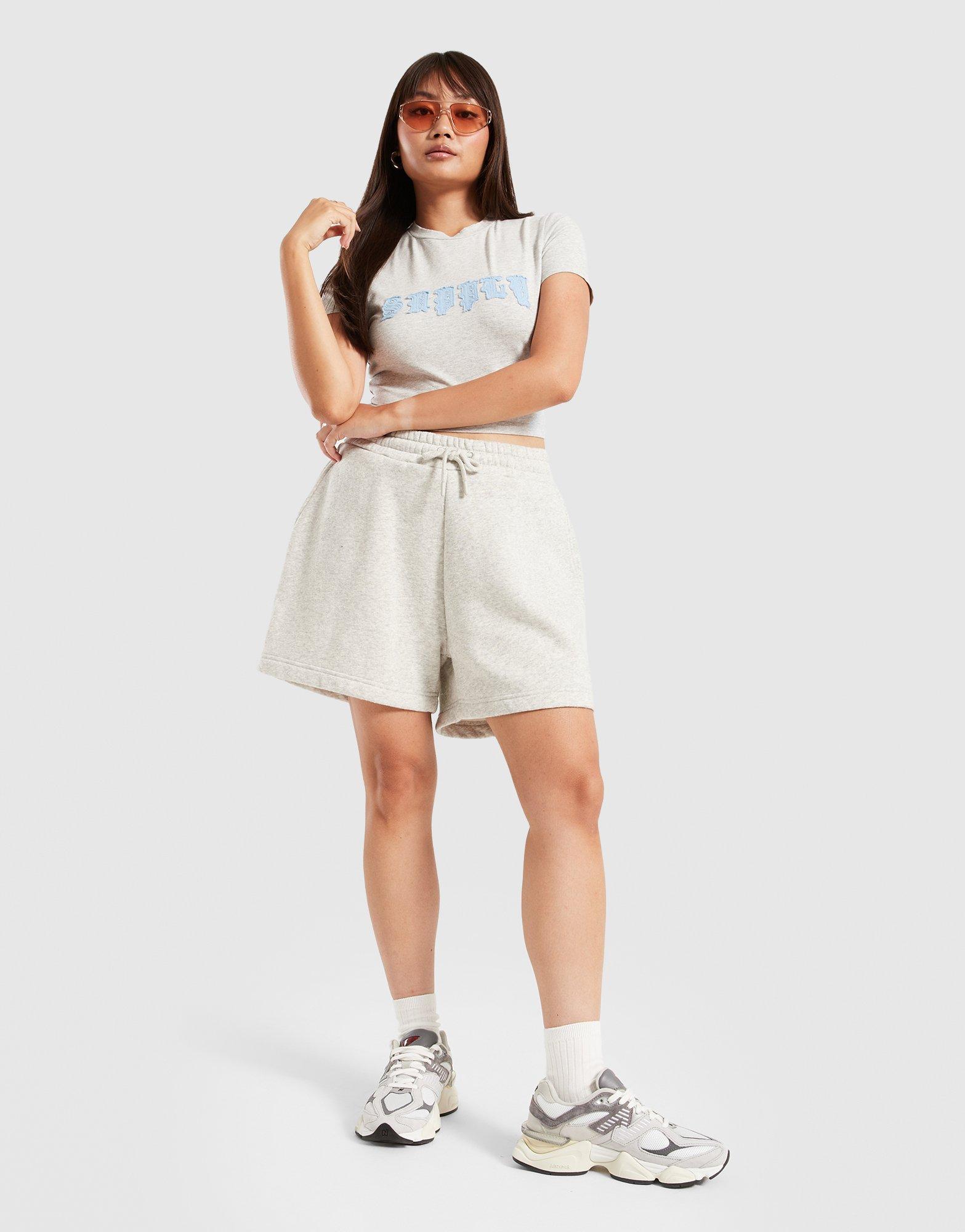 Moteriški marškinėliai SUPPLY&DEMAND MARŠKINĖLIAI MORDEN SLIM TEE SUPTW17662054 Pilka