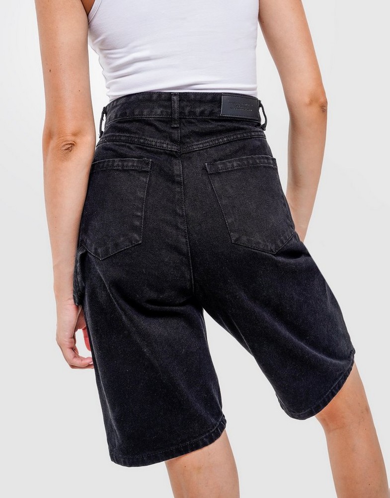 Pantaloni scurți pentru femei SUPPLY&DEMAND PANTALONI SCURȚI CARPENTER JORT SUPTW17668036 Negru