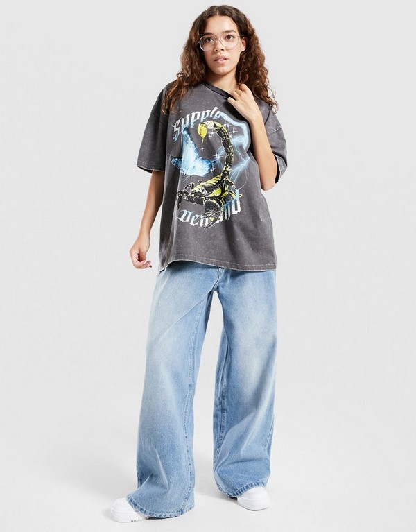 Supply&demand Nohavice Jeans Asymmetric