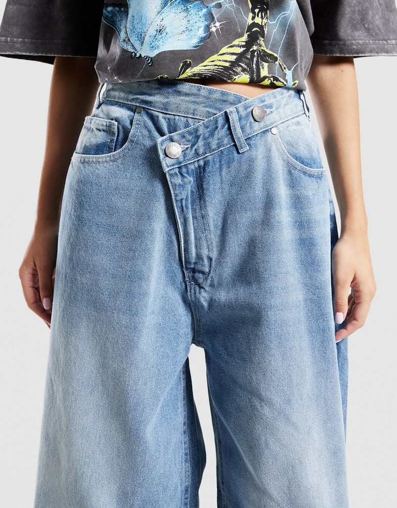 Дамски дънки SUPPLY&DEMAND ПАНТАЛОНИ ASYMMETRIC JN SUPTW17895740 Син