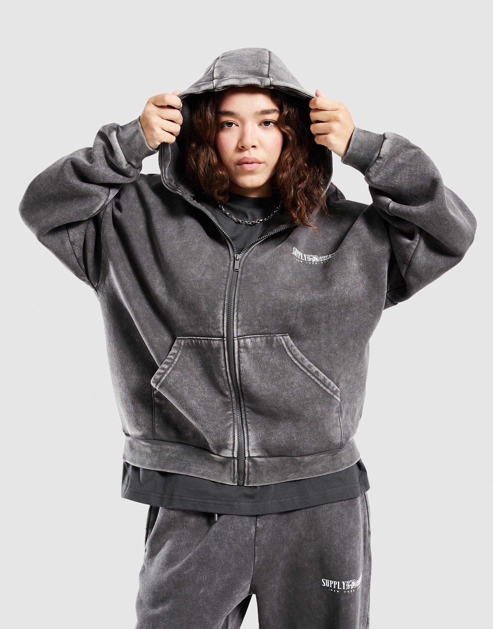 Supply&demand Pulóver Cipzáras Kapucnis Scorp