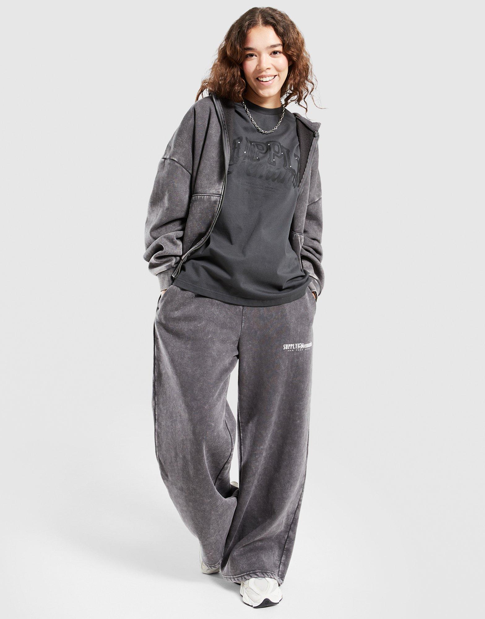 Bluză pentru femei SUPPLY&DEMAND BLUZĂ CU GLUGĂ SCORP SUPTW17899588 Gri