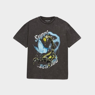 Koszulka, t-shirt damski SUPPLY&DEMAND T-SHIRT SCORP WASH TEE