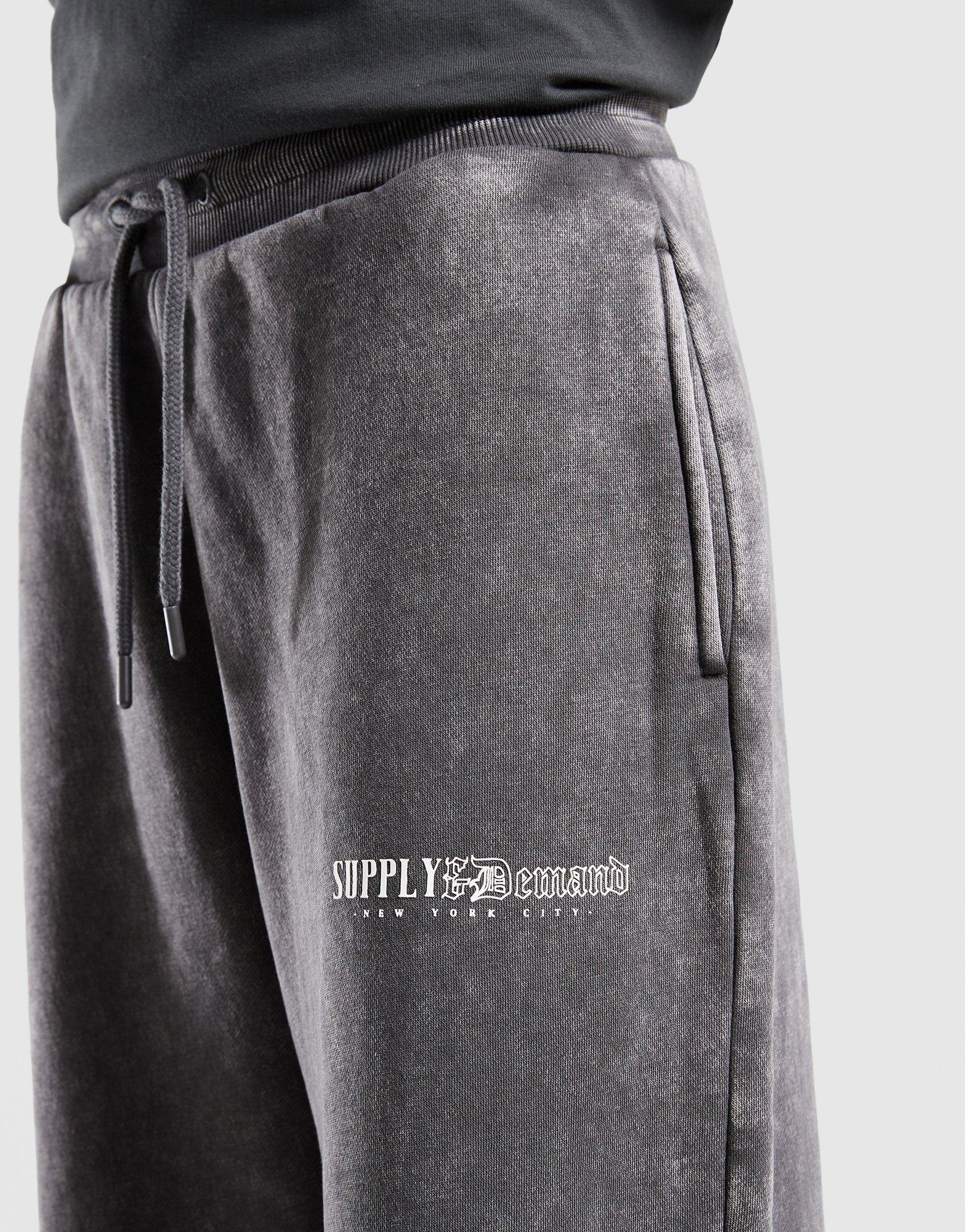 SUPPLY&DEMAND SPODNIE SCORP WIDE LG SUPTW17903588 Szary