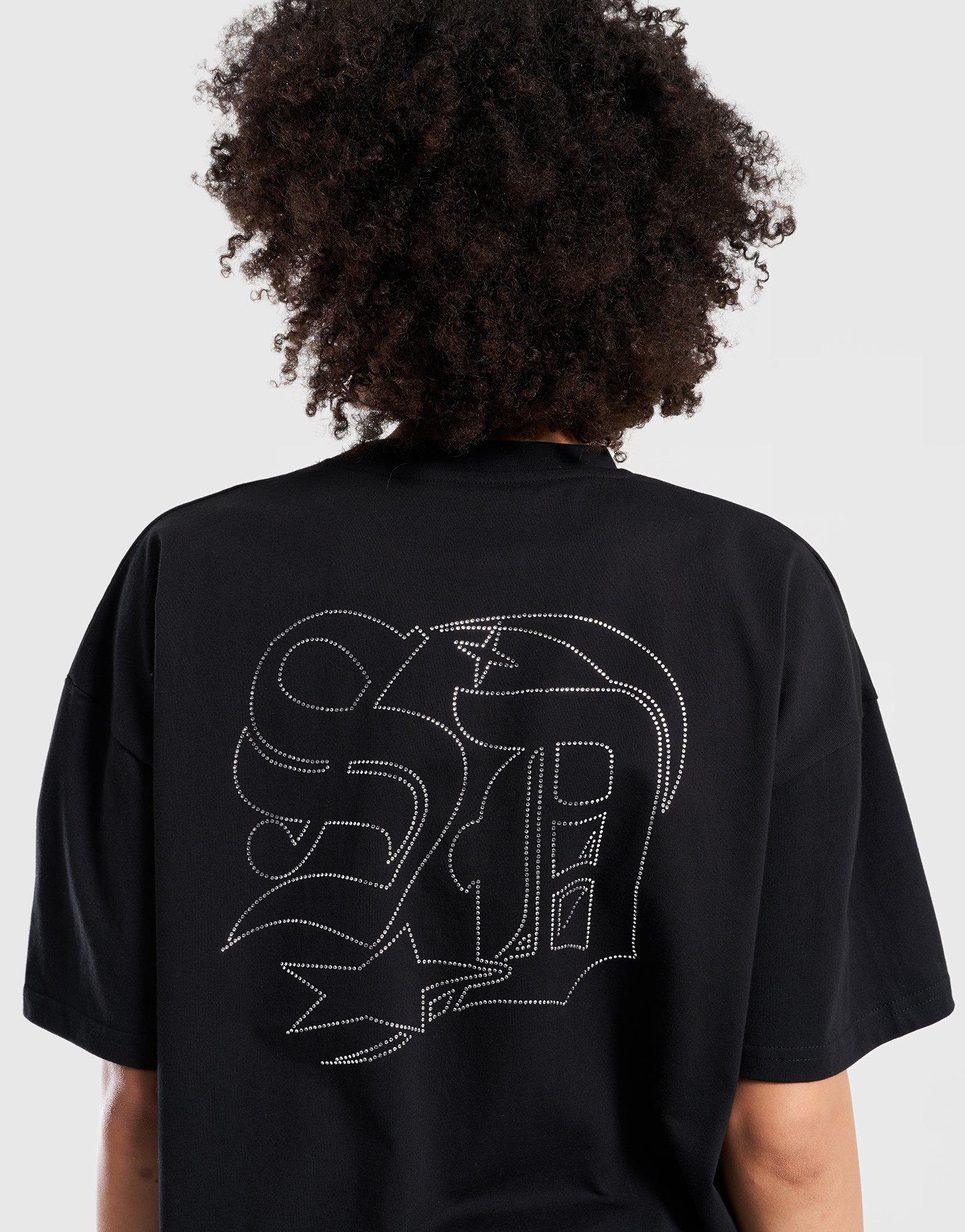 Koszulka, t-shirt damski SUPPLY&DEMAND T-SHIRT STEAD TEE SUPTW18059007 Czarny