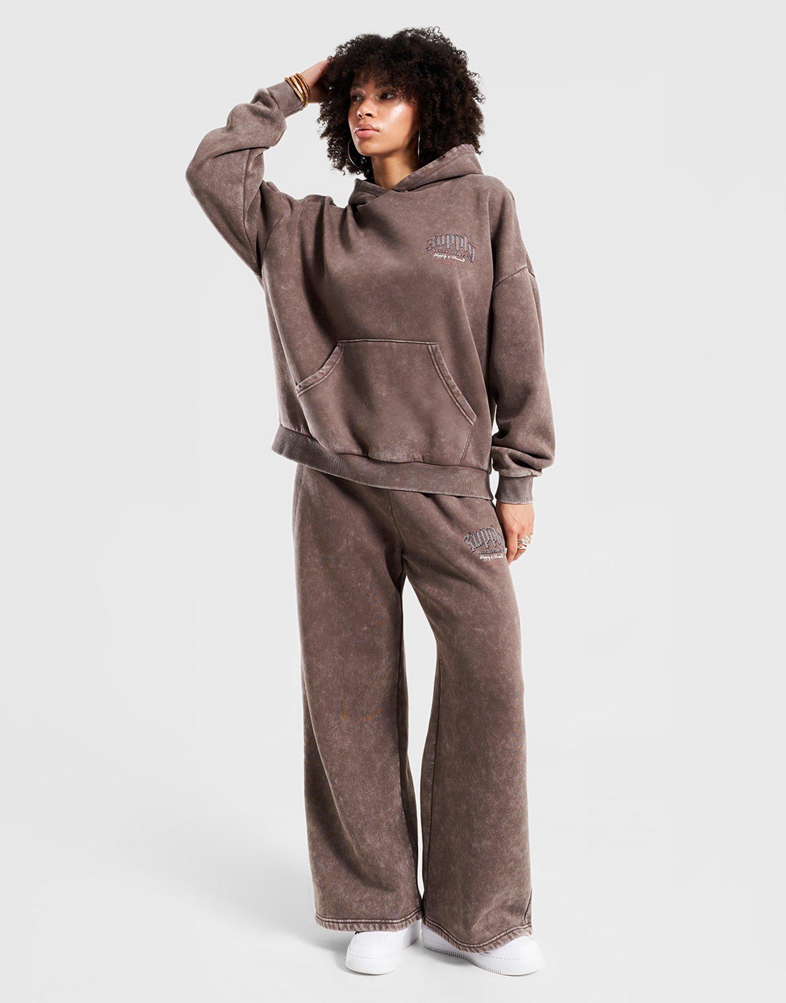 Ženske hlače SUPPLY&DEMAND HLAČE ANGEL DREAM JOG SUPTW18071333 smeđa